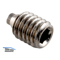 FSB Gewindestift 05 0402 mit Zapfen, M 6 x 9 mm, Edelstahl