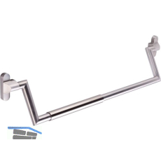 HEWI Panikstange 160XA40 o. Stift f�r BKS, 861-1010mm, Edelstahl /Edelstahl