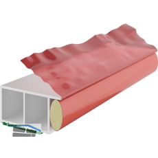 I-Deckleiste 15/20 mit integriertem illmod I-Schaum, selbstklebend