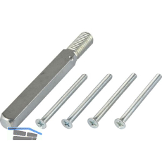 GEOS FH Stift - und Schraubenset f�r Wechselgarnitur, 47 - 52 mm,�NORM B3859