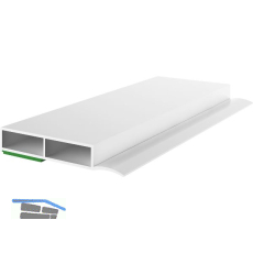 Versiegelungsdeckleiste 65/7 selbstklebend, wei�
