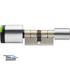 SALTO Einbaudoppelknaufzylinder Neo 105-120mm,f�r Innenbereich,Elekt.einseitig