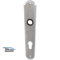 SCH�SSWENDER Langschild ELITE - PZ 88, Stahl schwarz passiviert