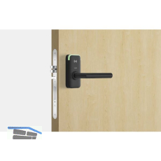 SALTO Rosettenbeschlag XS4 Mini EM150W VK 8 mm TS 47-60 mm W-Dr�cker schwarz