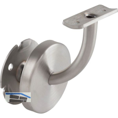 SCH�SSWENDER Handlauftr�ger Auflage rund, f�r LED Beleuchtung,Edelstahl V2A