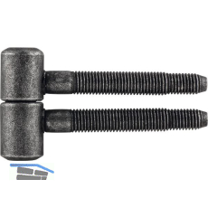 HALC� Einbohrband f�r Futtert�ren, 16 mm, Stahl schwarz