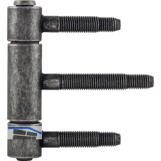 Steckband 3-teilig � 20mm,H�he 92mm,Stahl schwarz