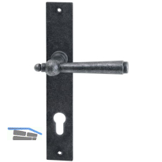 HALC� Dr�ckergarnitur FULP - auf Schild PZ 88, TS-50, schwarz passiviert