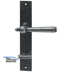 HALC� Dr�ckergarnitur FULP - auf Schild WC 90, TS-50, schwarz passiviert