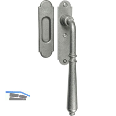 HALC� Hebeschiebet�rgriff GR�DEN m. Rasterung 180 Grad, L 240, verz/pat