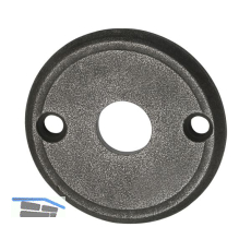 HALC� Rosette GR�DEN - WC, � 50 mm, thermopatiniert