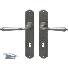 HALC� Dr�ckergarnitur GR�DEN - auf Schild BB 90, 38 - 45, thermopatiniert