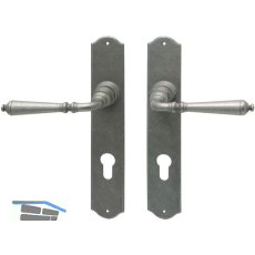 HALC� Dr�ckergarnitur GR�DEN - auf Schild PZ 88, 38 - 45, thermopatiniert