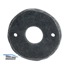 HALC� Rosette STUBAI - WC, � 53 mm, verzinkt schwarz passiviert