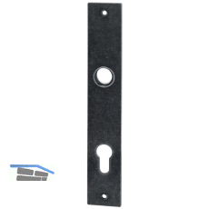 HALC� Langschild FULP, HALL, IMST & S�LL, PZ 88, schwarz passiviert