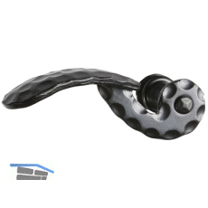 HALC� Dr�ckerlochteil SILL - links, Stahl schwarz lackiert