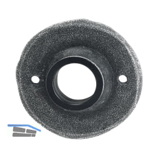 HALC� Dr�ckerrrosette STUBAI, � 53 mm, verzinkt schwarz passiviert