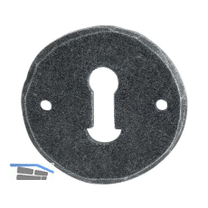 HALC� Schl�sselrosette STUBAI - BB, � 53 mm, verzinkt schwarz passiviert