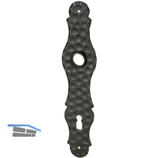 HALC� Langschild SILL - BB 90, Stahl schwarz lackiert