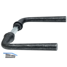 HALC� Dr�ckerpaar S�LL, Ansatz 18 mm, schwarz passiviert