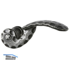 HALC� Dr�ckerlochteil SILL - rechts, verzinkt schwarz passiviert