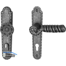 Sicherheits-Wechselgarnitur RIED PZ88, rechts, verzinkt schwarz passiviert