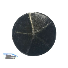 HALC� Abdeckzierkappe �25, verzinkt schwarz hell passiviert