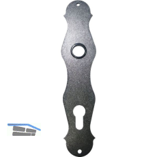 HALC� Langschild STUBAI - PZ 88, verzinkt schwarz hell passiviert