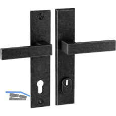 Sicherheits-Dr�ckergarnitur LECH PZ88, verzinkt schwarz passiviert