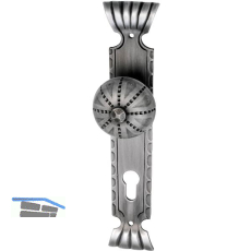 SCH�SSWENDER Knopflangschild TYROL - PZ 88, Stahl schwarz passiviert