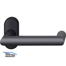 FSB FH-Rahment�rd�cker 09 1016 Standfl�gel Aluminium schwarz matt