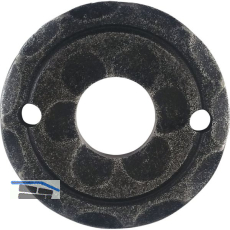 HALC� Dr�ckerrosette SILL, � 50 mm, verzinkt schwarz passiviert