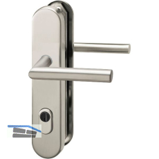 GRUNDMANN Sicherheits-Dr�ckergarnitur 2552 L-Form,KZS, 8,5 mm,RC2,Edelstahl matt