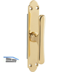 GRUNDMANN Fenstertrieb ALT-WIEN 910FL, Messing poliert