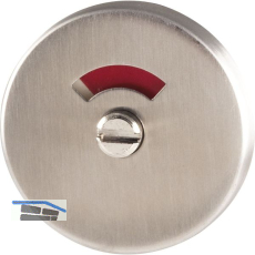 WC-Aussenrosette WG � 50 mm, m. Anschraubtr�ger "U", R/W Anzeige, Edelstahl
