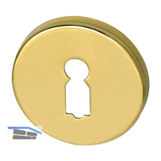 MARCHESI Schl�sselrosette BB, � 50 mm, Messing poliert, verdeckt