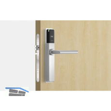 SALTO Langschildbeschlag XS4 One DIN-SH EM750WFH VK 9 mm TS 60-75 mm Edelstahl