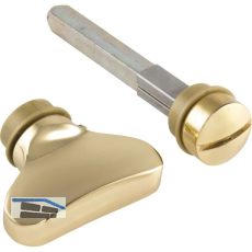 MARCHESI WC Sperrgarnitur, Messing poliert schutzlackiert