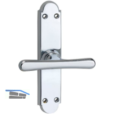 GRUNDMANN Fenstertrieb ALT-WIEN 920 - sichtbar geschraubt, Messing verchromt