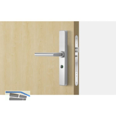 SALTO Langschildbeschlag XS4 One EM756WFH DND VK 9 mm TS 60-75 mm IP53 Edelstahl