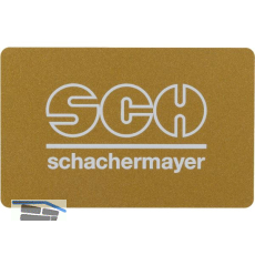 RFID-G�stekarte VIP Gold haptischer Druck MIFARE Ultralight C Inhalt 500 St�ck