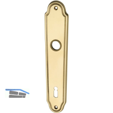 MARCHESI Langschild K�LN - BB 90, Messing poliert