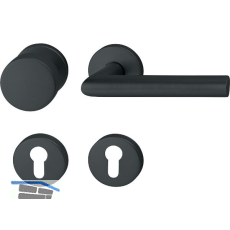 FH-Wechselgarnitur GEHRUNG - auf Rosette PZ, VK 8/8,5, 38 - 45, schwarz, R