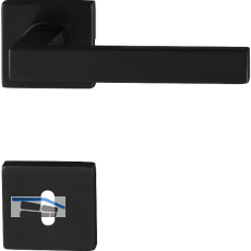 MARCHESI Dr�ckergarnitur CHIA BB, mit St�tznocken, Edelstahl schwarz matt