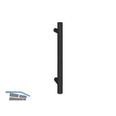 MARCHESI T�rgriff 4800 gerade, 1200 mm, Edelstahl schwarz matt pulverbeschichtet