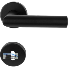 MARCHESI Dr�ckergarnitur GEHRUNG BB, ohne St�tznocken, Edelstahl schwarz matt