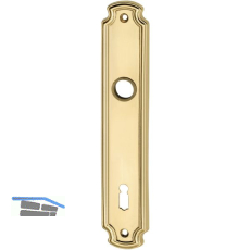 MARCHESI Langschild SCH�NBRUNN - BB 90, Messing poliert