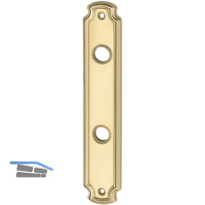 MARCHESI Langschild SCH�NBRUNN - WC 90, Messing poliert