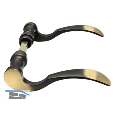 MARCHESI Dr�ckerpaar L�FFELFORM - Messing patiniert