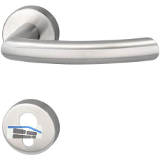 MARCHESI Dr�ckergarnitur ARC - auf Rosette PZ, 38 - 45, Edelstahl matt